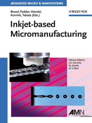 cover image of Inkjet-based Micromanufacturing
